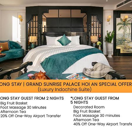 Grand Sunrise Palace Hoi An- A Luxury Indochine Hotel & Spa Exterior photo