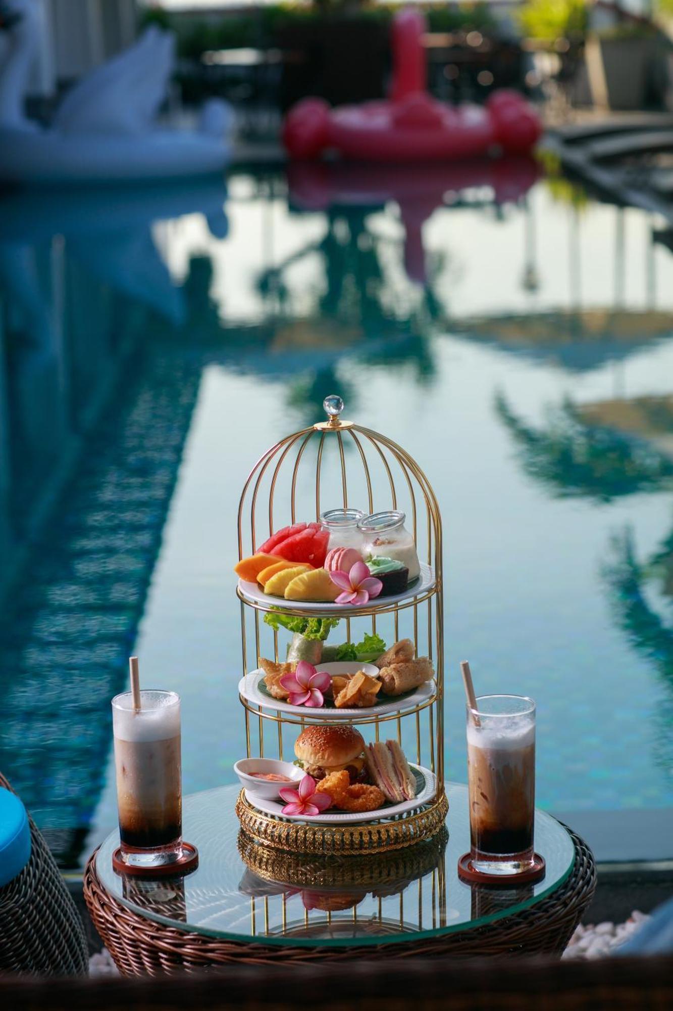 Grand Sunrise Palace Hoi An- A Luxury Indochine Hotel & Spa Exterior photo Afternoon tea at the Royal Mirage