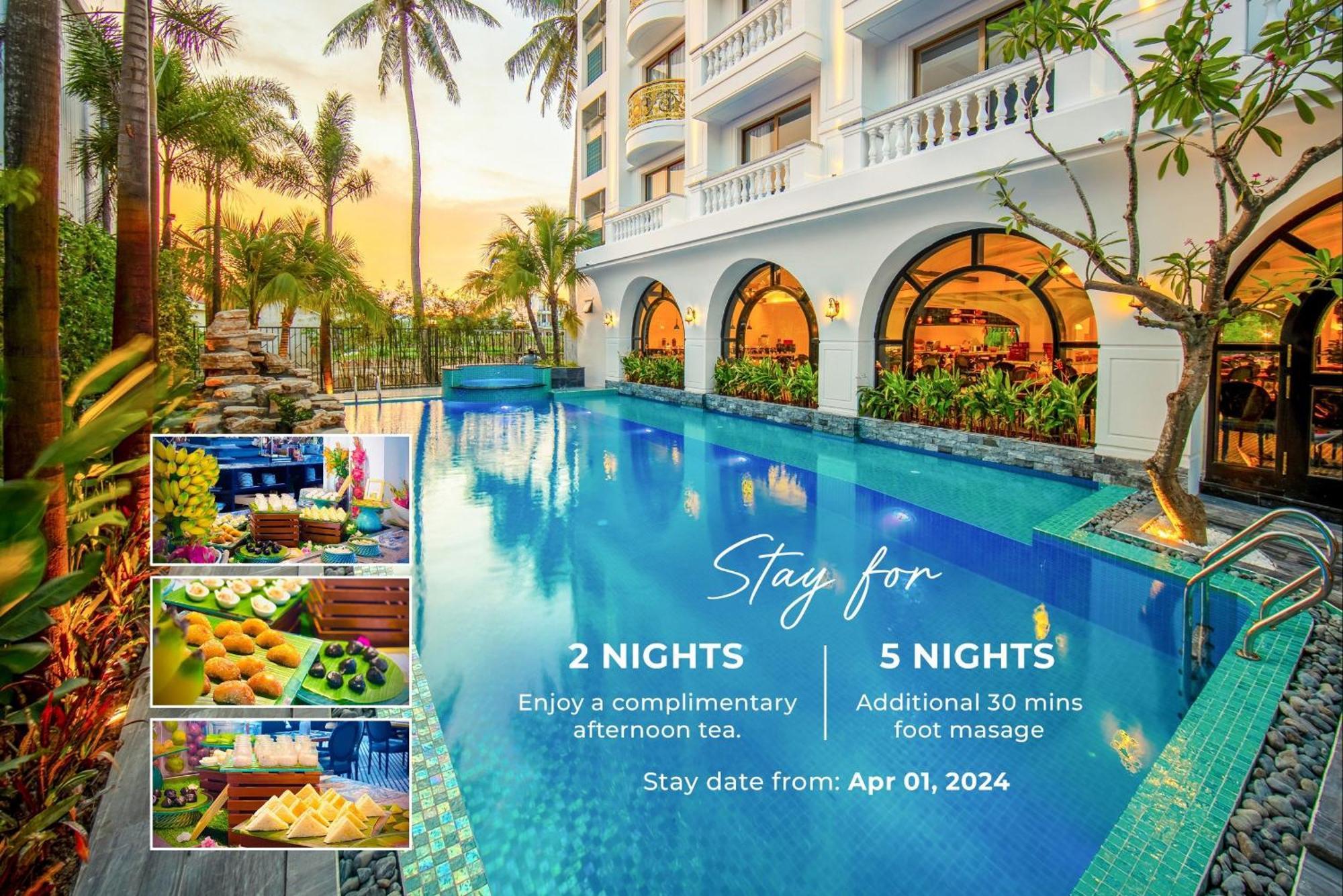 Grand Sunrise Palace Hoi An- A Luxury Indochine Hotel & Spa Exterior photo A travel poster