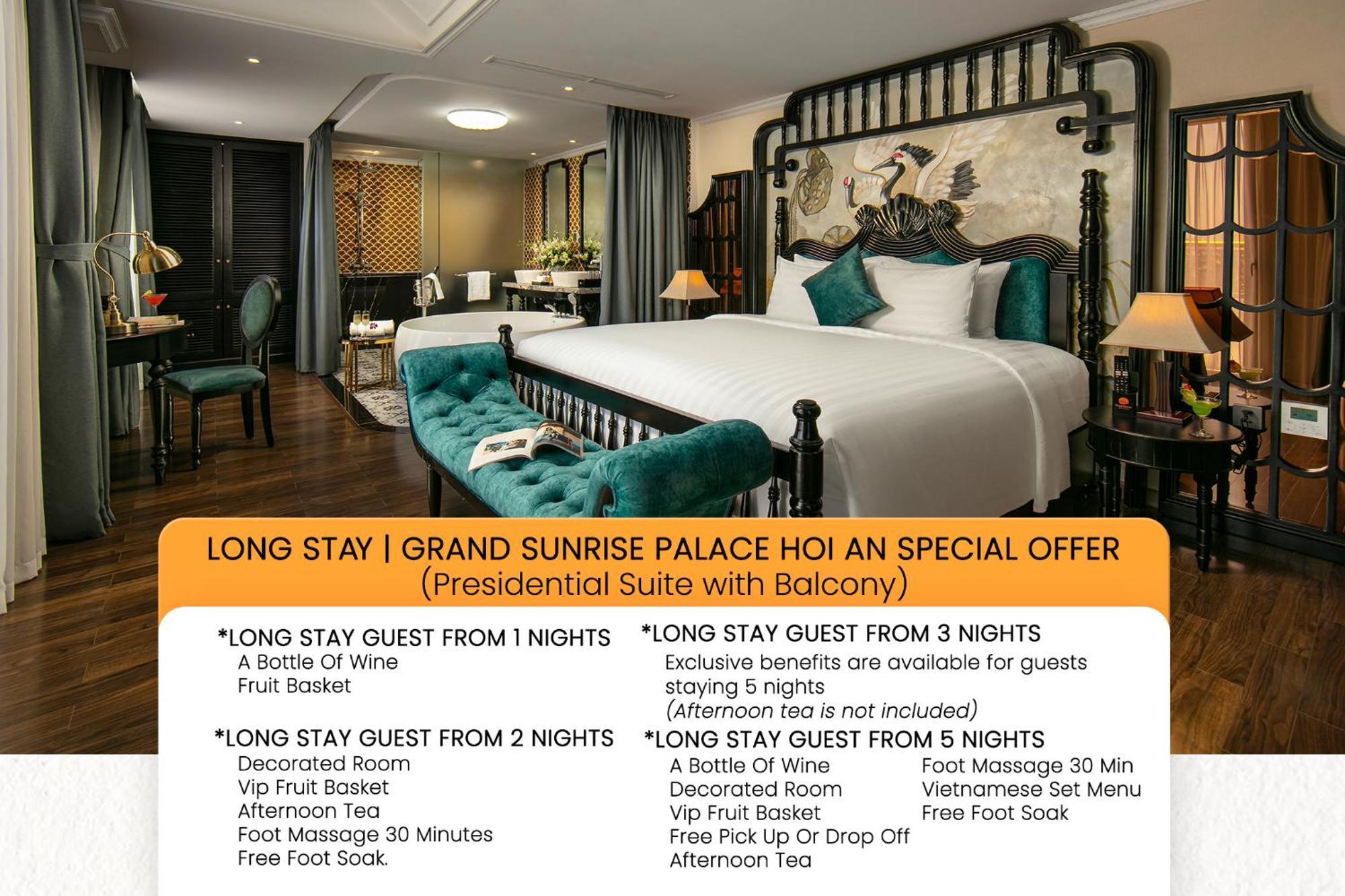 Grand Sunrise Palace Hoi An- A Luxury Indochine Hotel & Spa Exterior photo